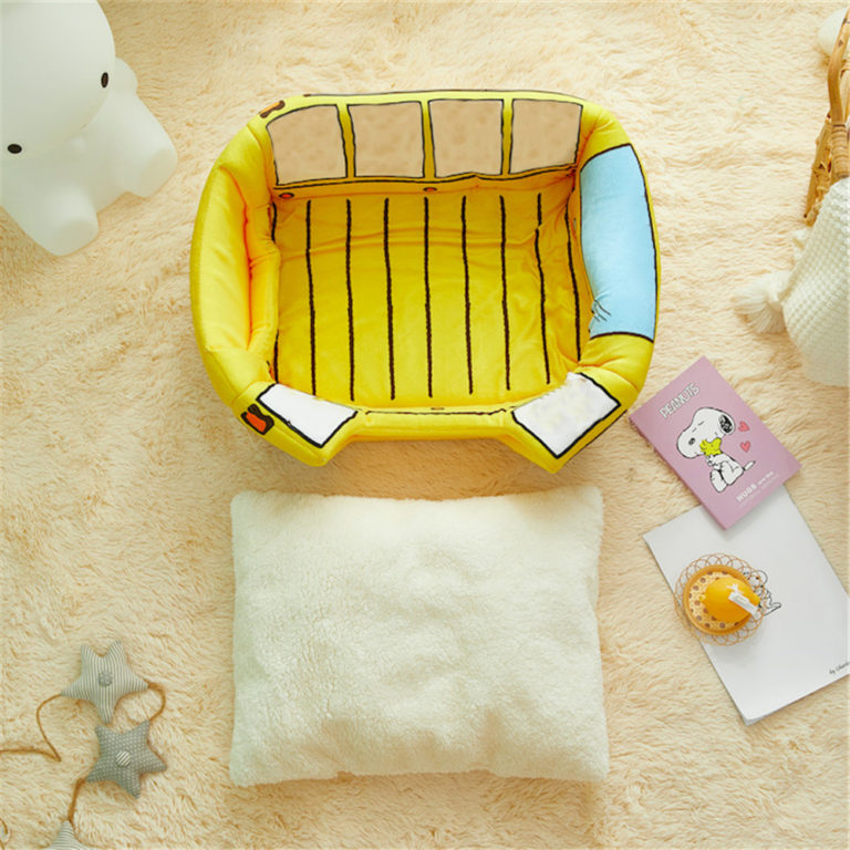 2 In1 Pet Dog House for Small Dogs Bed Winter Warm Puppy Pads Sofa Removable Washable dirt - Image 4