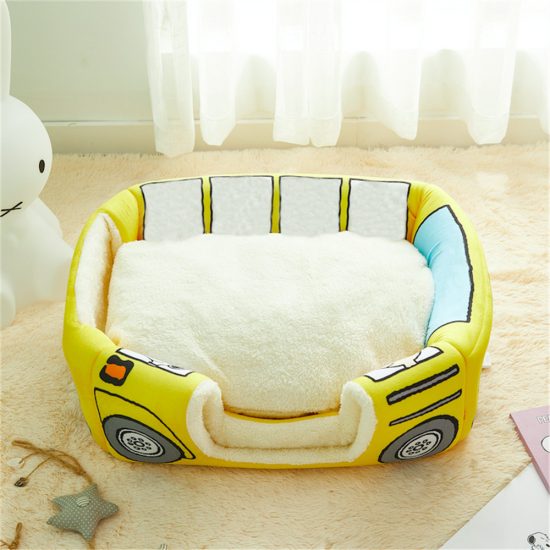 2 In1 Pet Dog House for Small Dogs Bed Winter Warm Puppy Pads Sofa Removable Washable dirt - Image 2