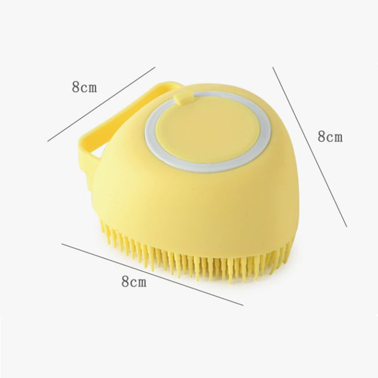 Bathroom  Puppy Big Dog Cat Bath Massage Brush Soft Safety Silicone Tools - Image 3
