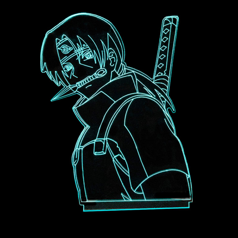 Naruto 3D Night Light Acrylic Sheet - Image 2