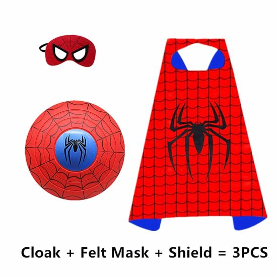 Children Captain America Cloak/shield/gloves Cosplay Avenger Mask Game Weapon Toy Gift - Image 2