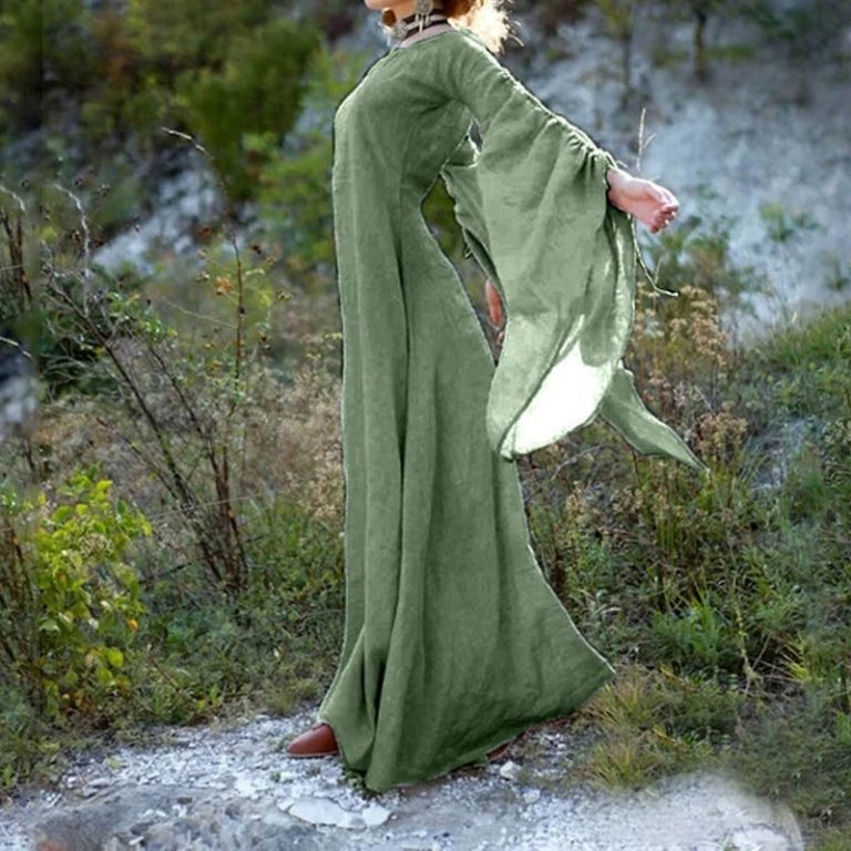 Sexy Slim Robes Medieval Hooded Long Sleeve Cloak Capes Women For Party Dress Witch Vampire Carnival Cosplay Costumes - Image 2