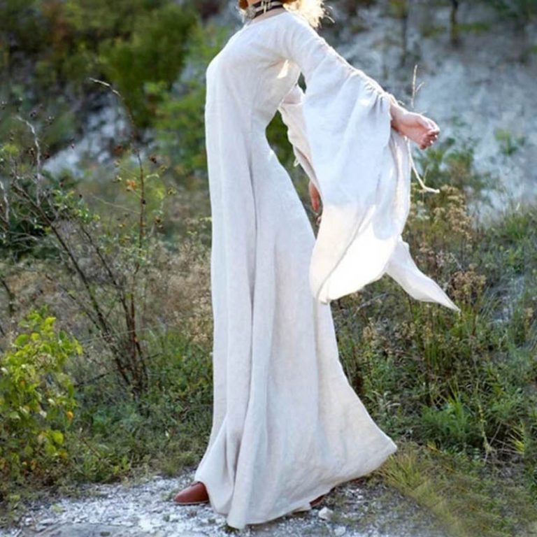 Sexy Slim Robes Medieval Hooded Long Sleeve Cloak Capes Women For Party Dress Witch Vampire Carnival Cosplay Costumes