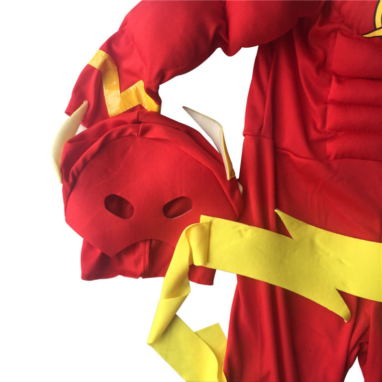 The flash Muscle Kids Child Cosplay Costume - Image 3