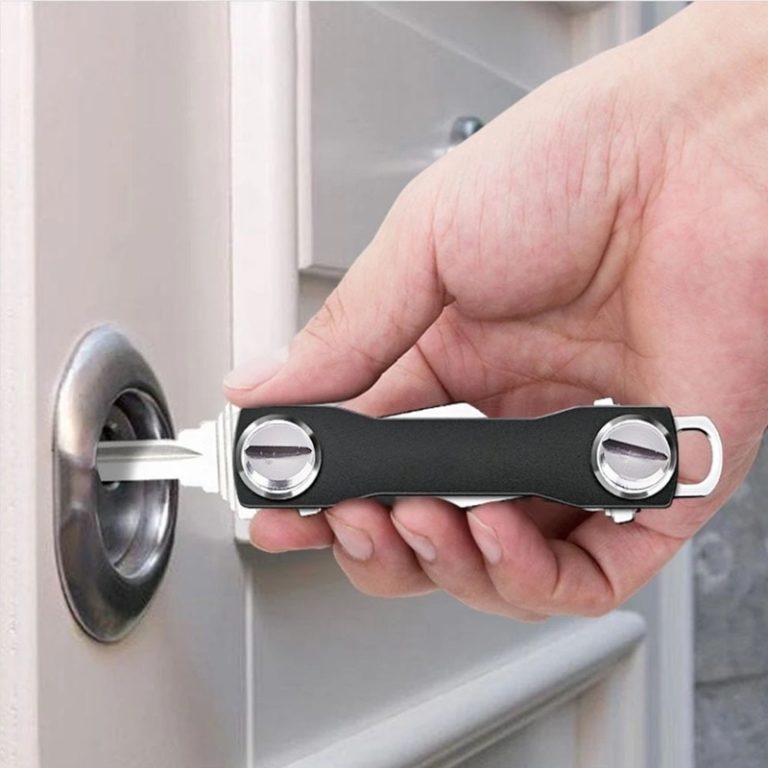 Smart key Clip Aluminum Organizer Keychain Outdoor