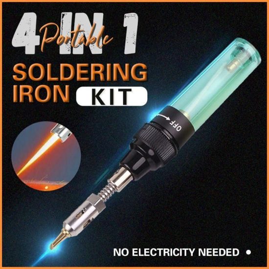 4 In 1 Portable Soldering Iron Kit Welding Pen