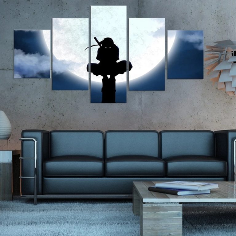 5 Piece Anime Itachi Canvas Painting Poster For Modern Living Room Bedroom Home Cuadros Decor Gifts - Image 2