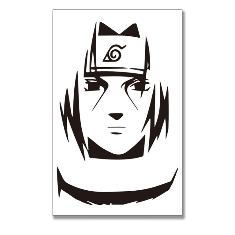 Naruto Sharingan Tattoo Stickers Anime Uchiha Itachi Waterproof Temporary Tattoo Stickers - Image 3