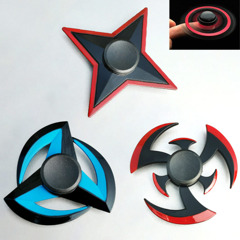 Anime Naruto Shuriken Fingertip Spinner Antistress Toys for Children Adult