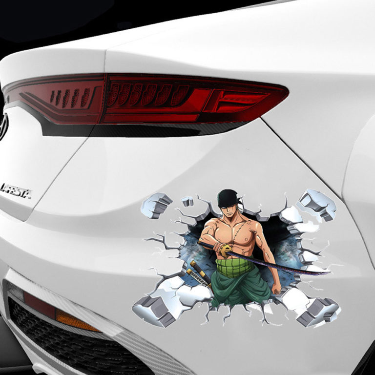 Car Sticker Anime For One Piece 1PC 8 Styles - Image 3