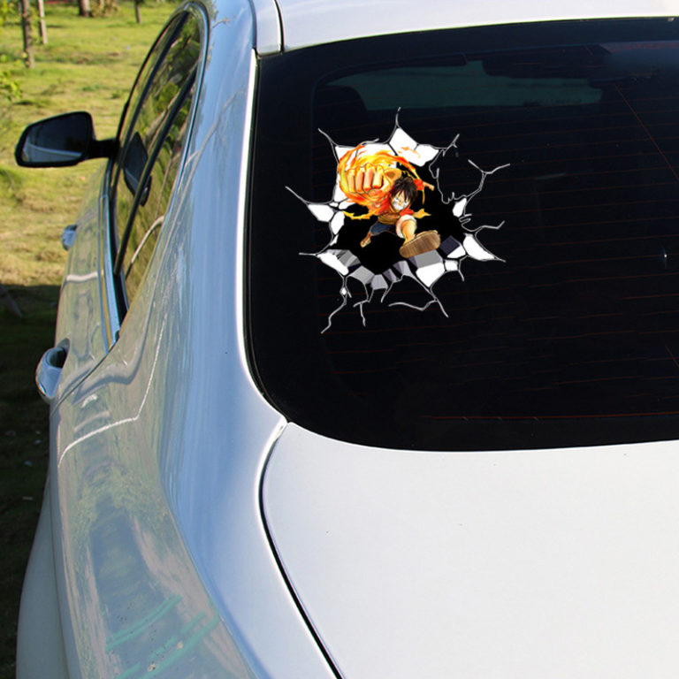 Car Sticker Anime For One Piece 1PC 8 Styles - Image 2