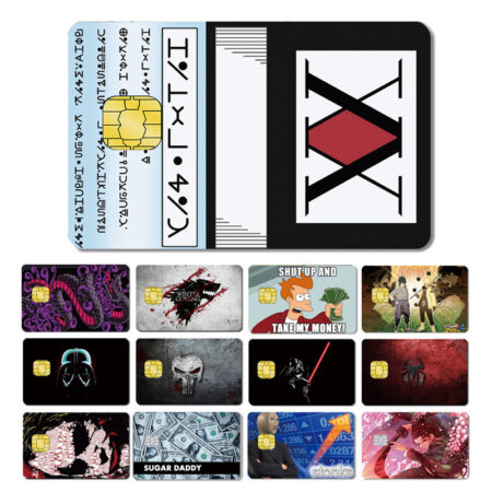 Fashion Joker Sticker for Large Small Chip Debit Credit Card