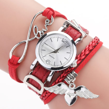 Brand Watches For Women Leather Belt Quartz Clock Ladies Wrist Watch Bracelet Zegarek Damski