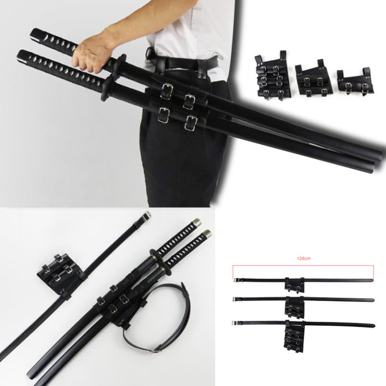 Medieval Sword Holder PU Leather Sword Belt Waist Sheath Adult Men Knight Battle Weapon Rapier Ring Belt Strap Holster - Image 2