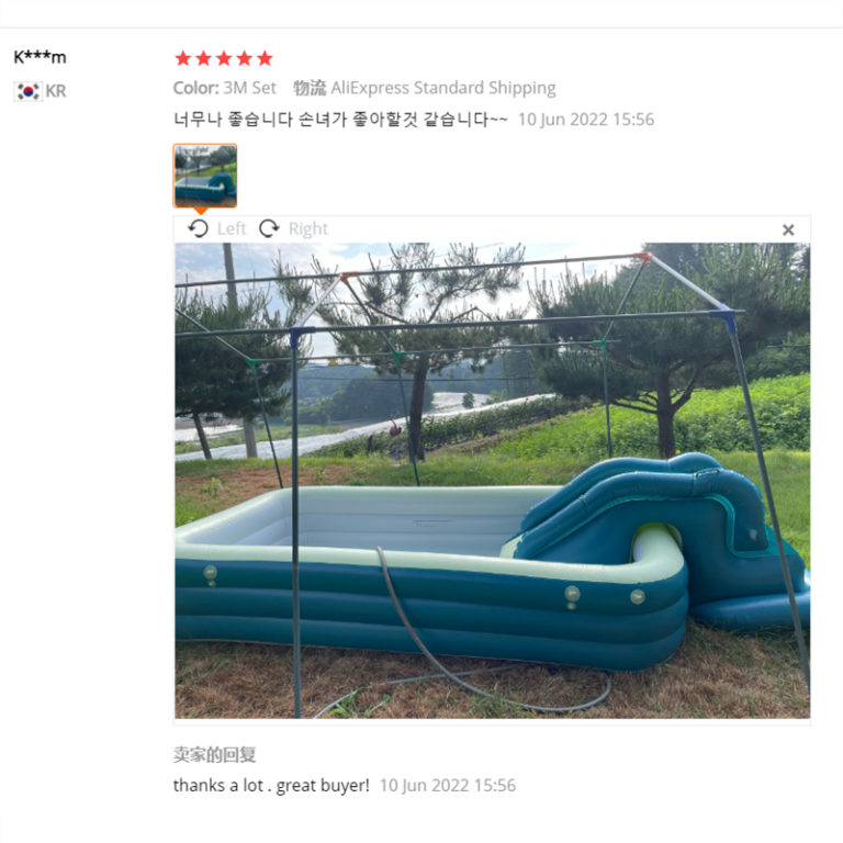 Swimming Pool With Ladder For Summder And Children Portable Outdoor Basin Bathtub Water Game Sports - Image 4