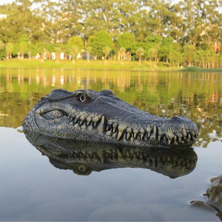 Crocodile Electric RC Boat Gag Funny Toy High-speed Waterproof Remote Control Watercraft Toy for Summer Water Fun