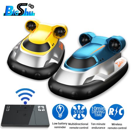 Mini RC Boat Ship Radio Remote Control Hovercraft Kids Water Pool Toys Birthday Surprise Gift for Kids Boys Girls and Adults
