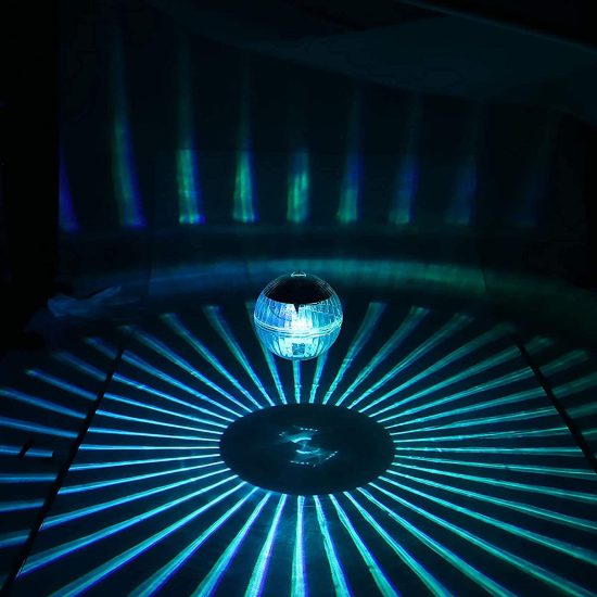 Floating Underwater Ball Lamp Solar Powered Color Changing Swimming Pool Party Night Light For Yard Pond Garden Lamp NEW