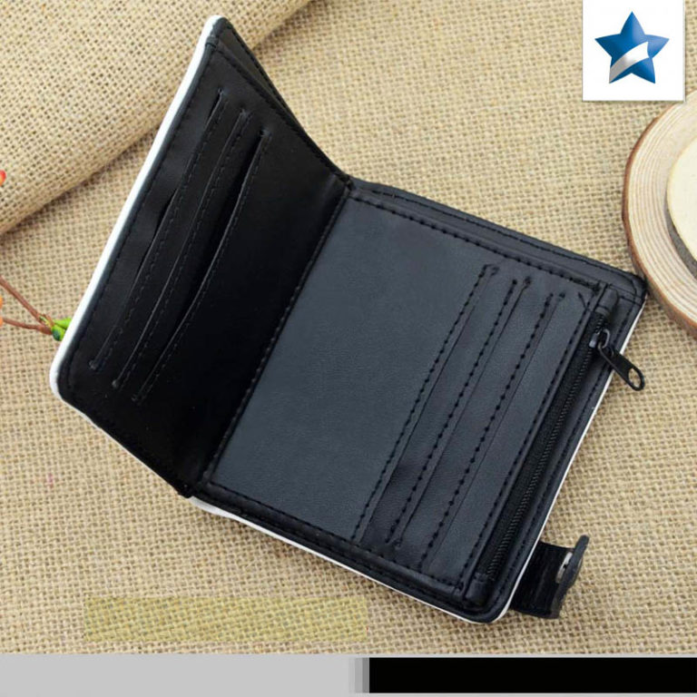 Short Wallet Anime My Hero Academia Midoriya Izuku/Todoroki Shoto PU Leather Purse with Coin Pocket - Image 2