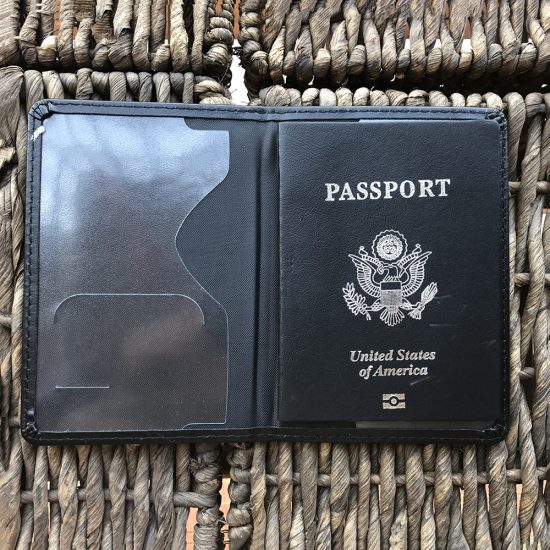 Passport Holder Anime Death Note Passport Cover Black Edition Travel Document - Image 2
