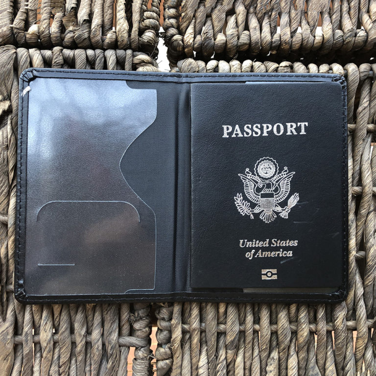 Passport Holder Anime Death Note Passport Cover Black Edition Travel Document - Image 2