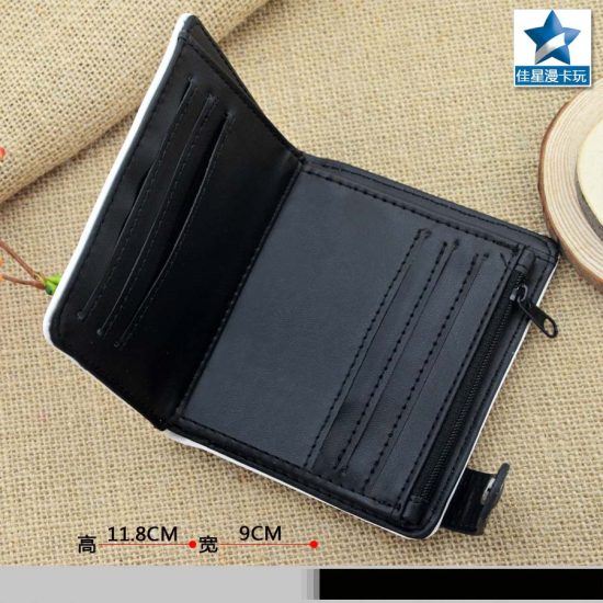 Anime Attaclk On Titan Wallet Wings of Liberty PU Short Coin Purse - Image 2