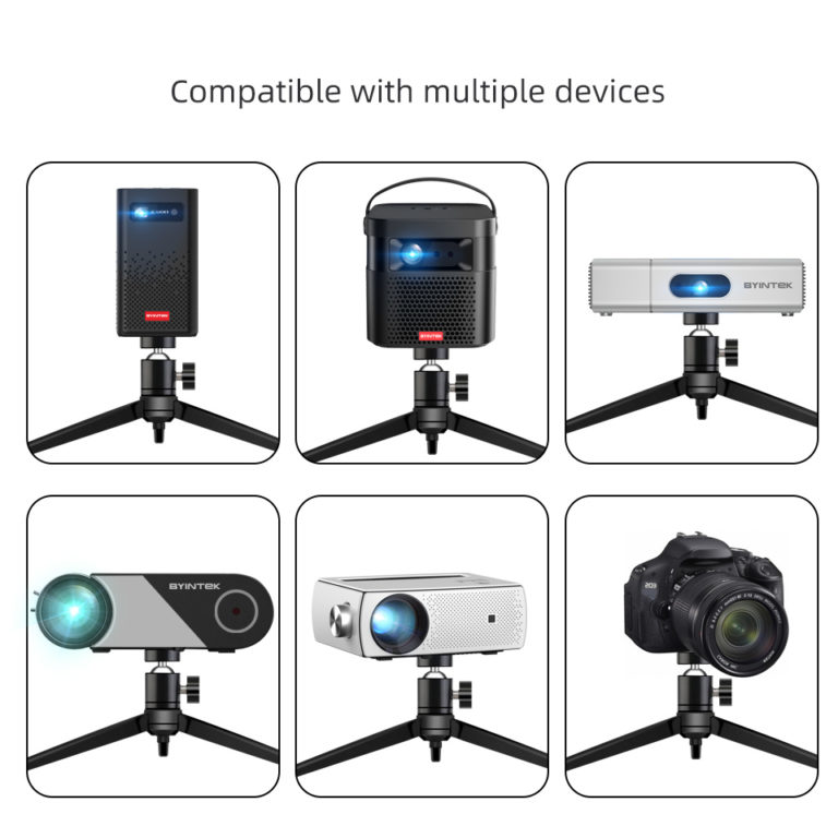 Portable Metal Desk Tripod for BYINTEK Projector