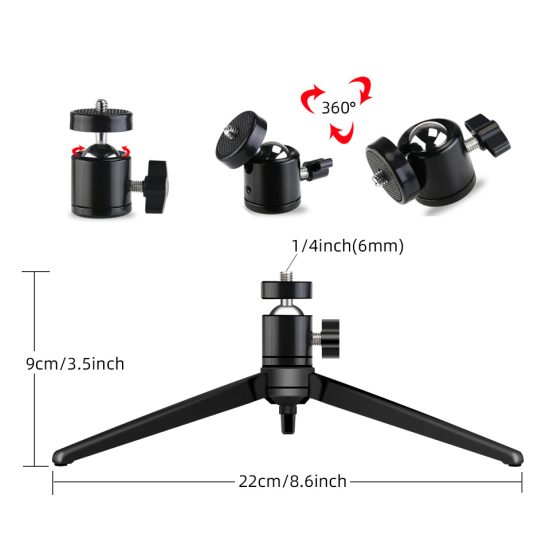 Portable Metal Desk Tripod for BYINTEK Projector - Image 4