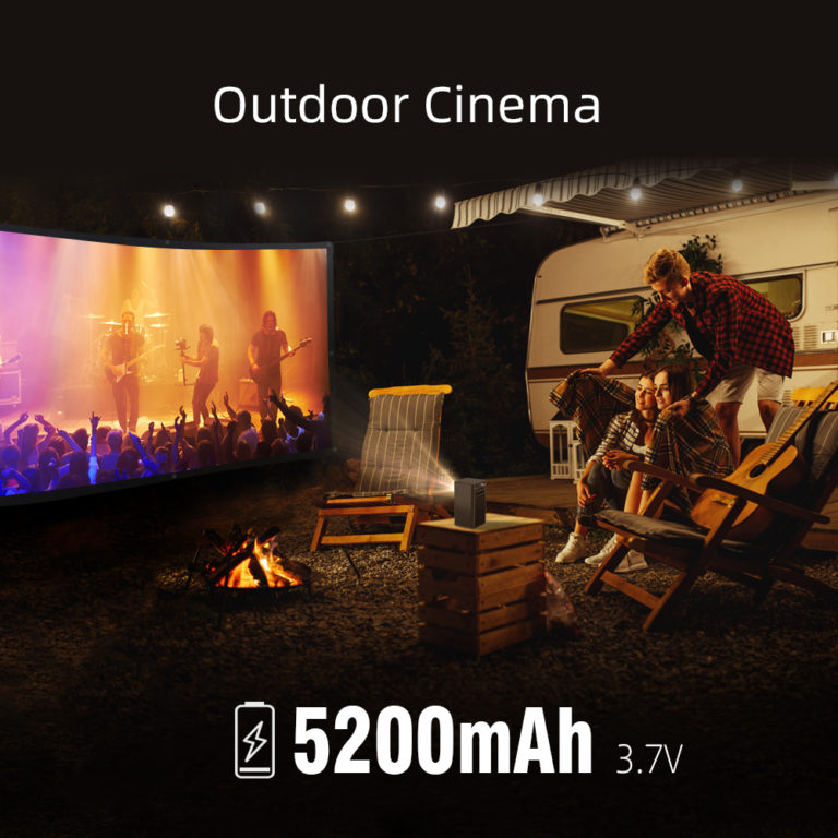 P20 Mini Portable Projector Pico Smart Android Wifi Screenless lAsEr LED DLP 4K 1080P for Mobile Phone Smartphone - Image 3