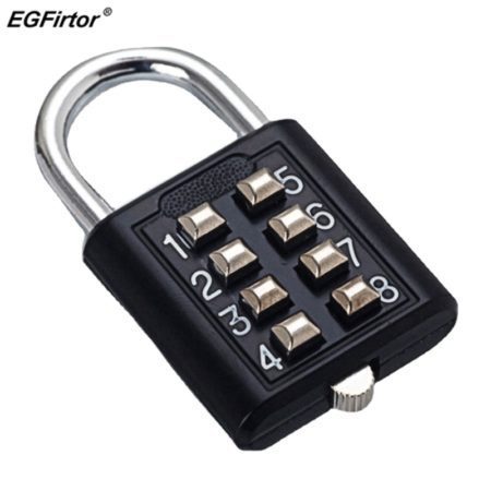 Password Code Combination Padlock Zinc Alloy Suitcase For Luggage Travel Code Smart Lock Code Keyed Anti-thieft Lock