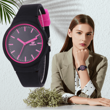 New Fashion Women Watches Candy Color Silicone Jelly Watch Clock Gifts for Women