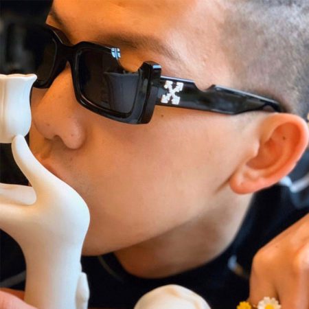 European and American Fashion Trend Notch Sunglasses