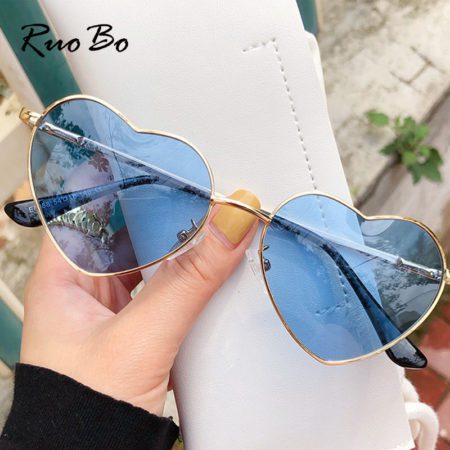Love Heart Shaped Polarized Sunglasses For Women And Men Sweet Design Eyewear For Party  Street Goggle UV400