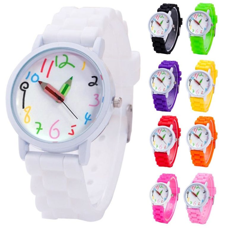 Watches Pencil pointer Quartz For Boys And Girl Students