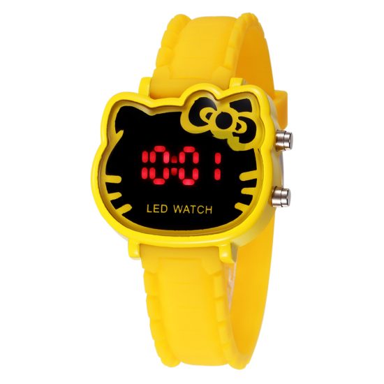 Cute Watch LED Silica Gel Clocks Ceasuri Saat Relogios infantis - Image 2