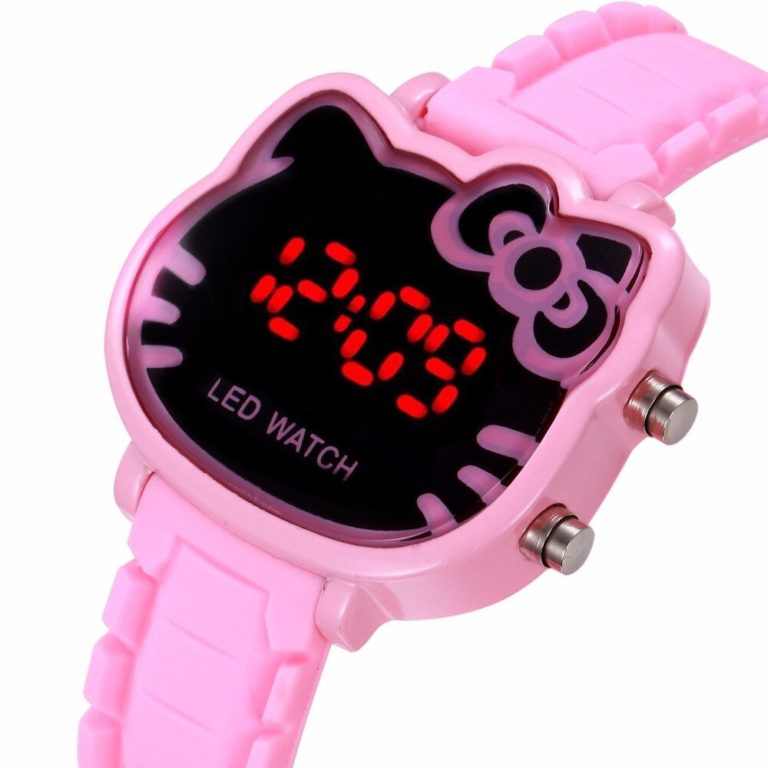 Cute Watch LED Silica Gel Clocks Ceasuri Saat Relogios infantis