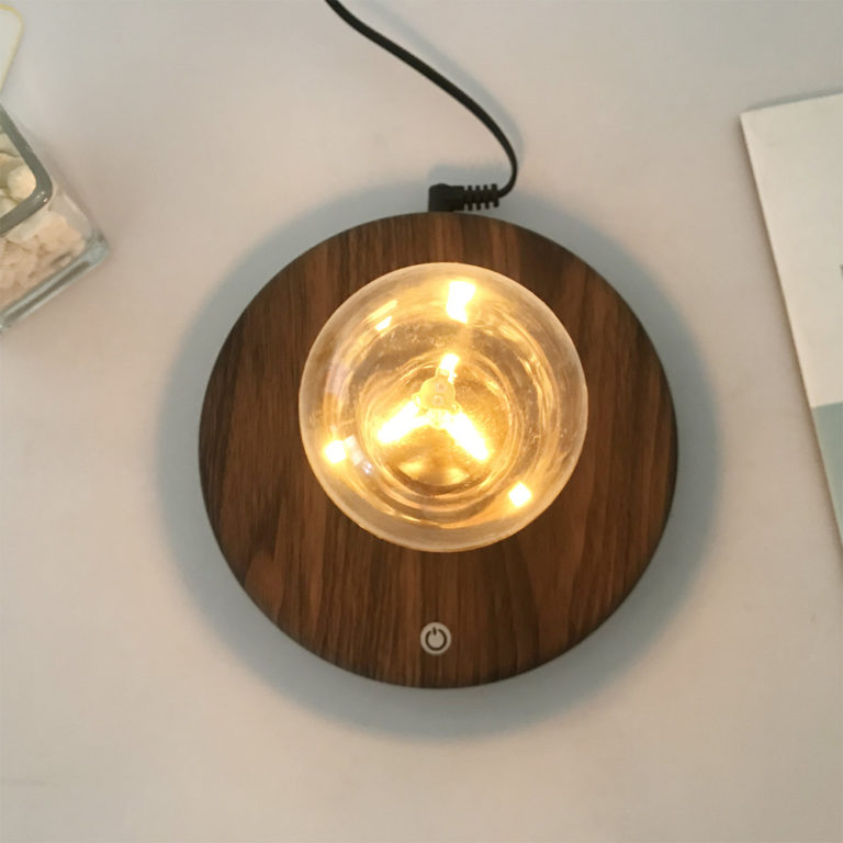 Magnetic Levitation Desk Lamp Creativity Floating LED Bulb For Birthday Gift Floating Night Light For Home Office Decoration - Image 2