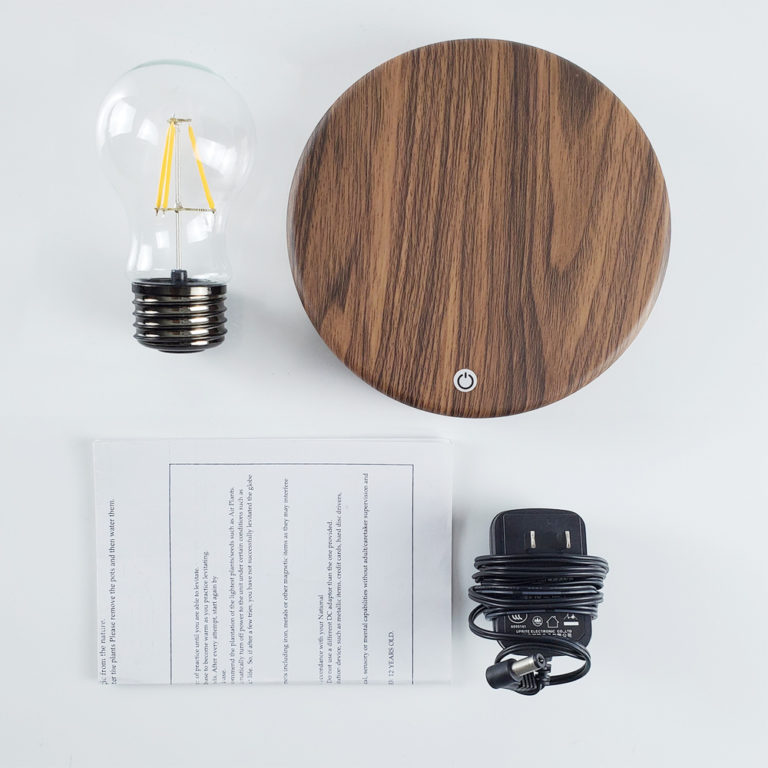Magnetic Levitation Desk Lamp Creativity Floating LED Bulb For Birthday Gift Floating Night Light For Home Office Decoration - Image 3