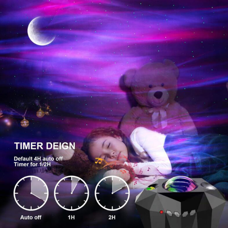 NEW Galaxy Projector Lamp Starry Sky LED Night Light For Home Bedroom Decor Children Gift - Image 2