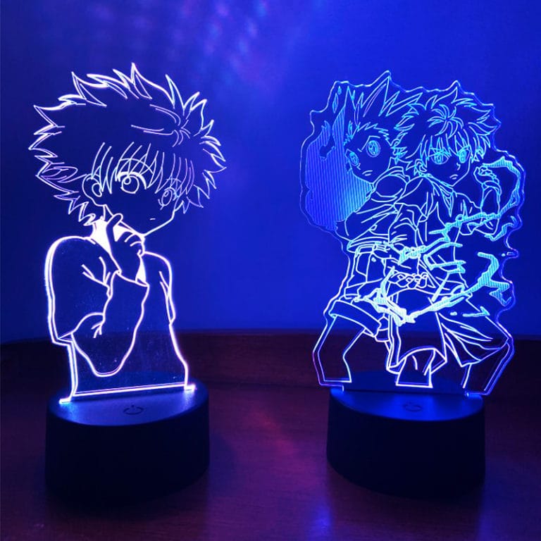 Acrylic 3D Lamp Anime Hunter X Hunter Killua Led Light Night Light Gift Neon Cute For Bedroom Decoration - Image 2