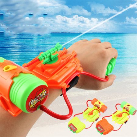 Water Gun Toys Fun Spray Wrist Hand Beach Play Water Toy For Boys Sports Summer
