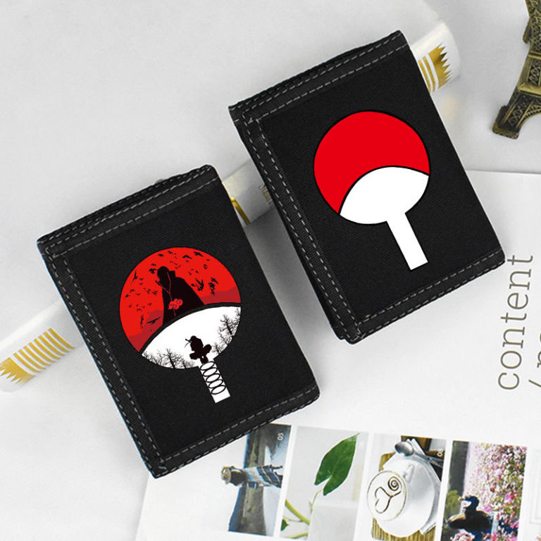 Anime Naruto Foldable Wallet for Women Men Children Bank ID Card Holder Clutch Wallets Toys Gift - Image 2