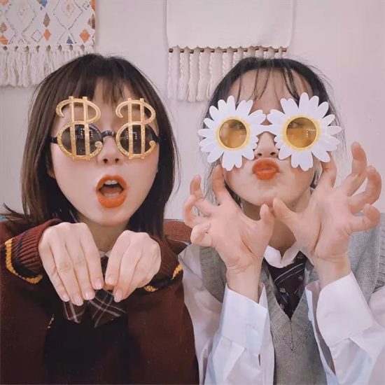 1 pc crazy funny sunglasses novelty accessories for carnival and boulevard - Image 2