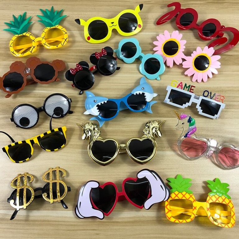 1 pc crazy funny sunglasses novelty accessories for carnival and boulevard