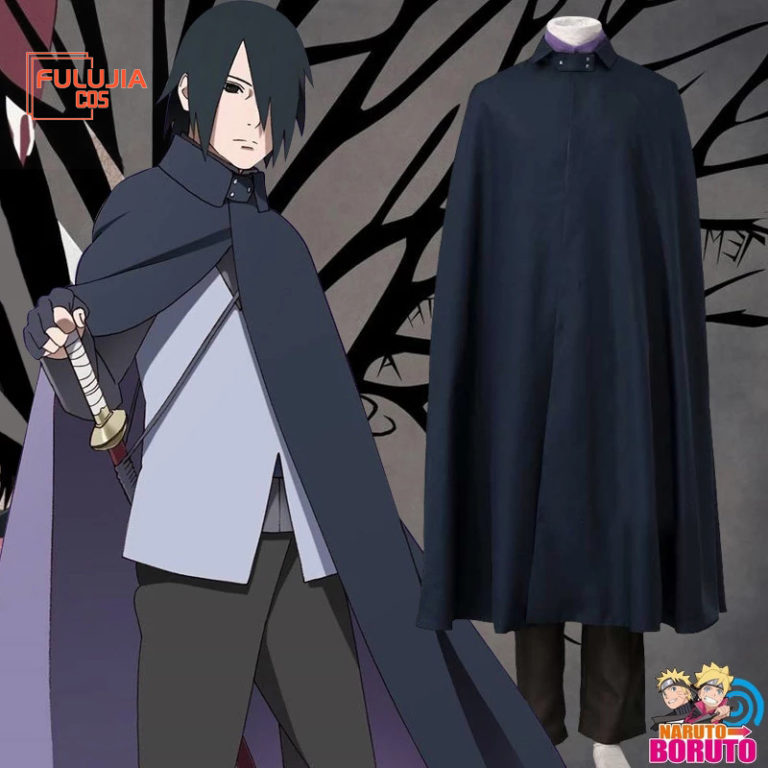 Anime Boruto Sasuke Uchiha Cosplay Costume Clothing Set