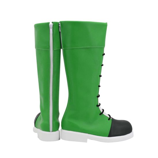 Hunter x Hunter Gon Freecss Cosplay Boots Custom Green Boots Any Size - Image 3