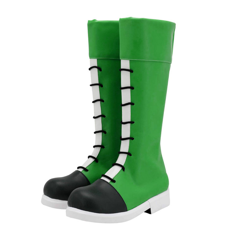 Hunter x Hunter Gon Freecss Cosplay Boots Custom Green Boots Any Size - Image 2