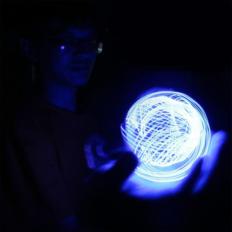 Flash Ball Led Light Rasengan Rechargeable Spherical Toy Kids Educational Toys for Children Gifts