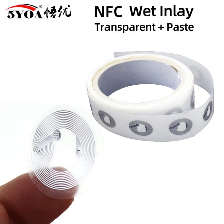 100pcs NFC Sticker Ntag213 Ntag215 Ntag216 Tag 13.56MHz ISO14443A Ntag 213 NFC Phone Available RFID tags Stickers Adhesive Label