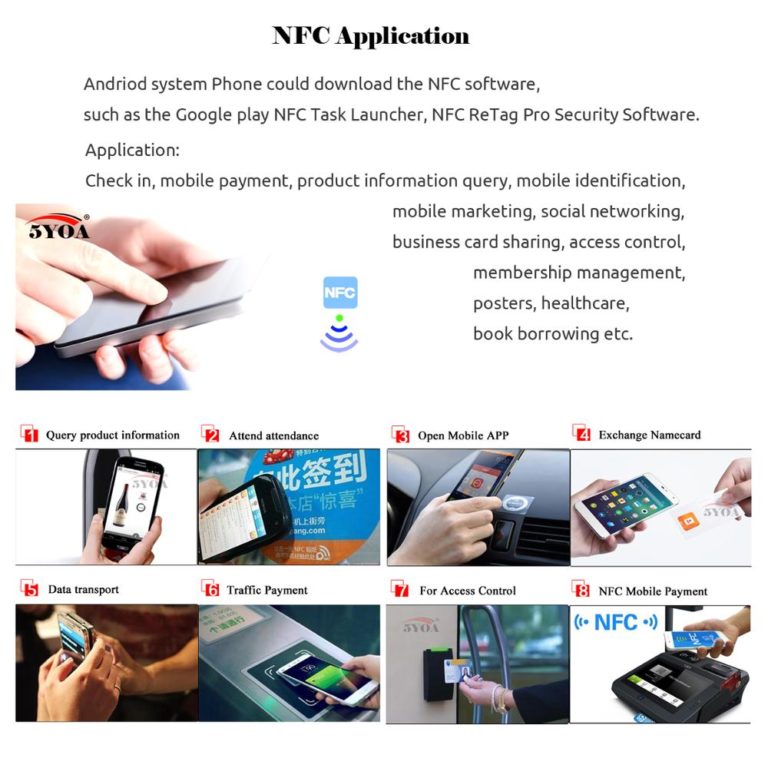 ⁦100pcs NFC Sticker Ntag213 Ntag215 Ntag216 Tag 13.56MHz ISO14443A Ntag 213 NFC Phone Available RFID tags Stickers Adhesive Label⁩ - الصورة ⁦2⁩
